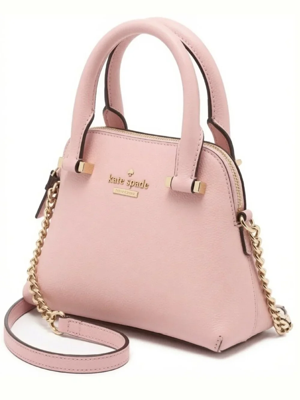 Kate Spade Cedar Street Maise Blush-Pink Mini Crossbody Satchel Bag NWOT